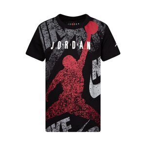Jordan Boys Jordan JM Distress Tee (Little Kids) Black 2-4 Toddler/Little Kid